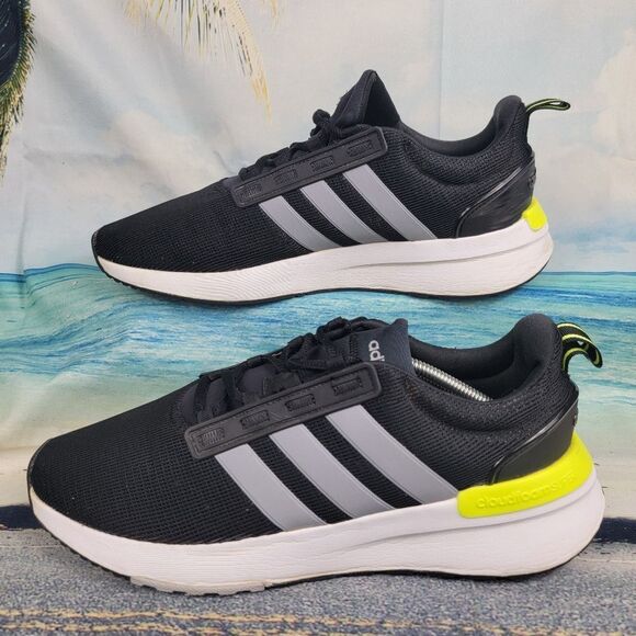 adidas Black and Yellow Sneakers - Picture 6 of 7
